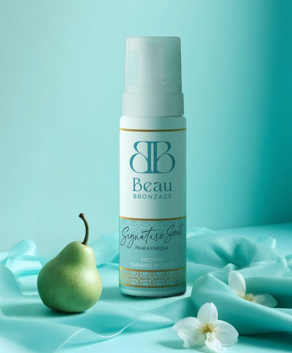 TANNING MOUSSE (PEAR & FREESIA)