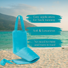 Beau Bronzage Self Tanning Back Application Mitt - no need to twist and turn when you tan.