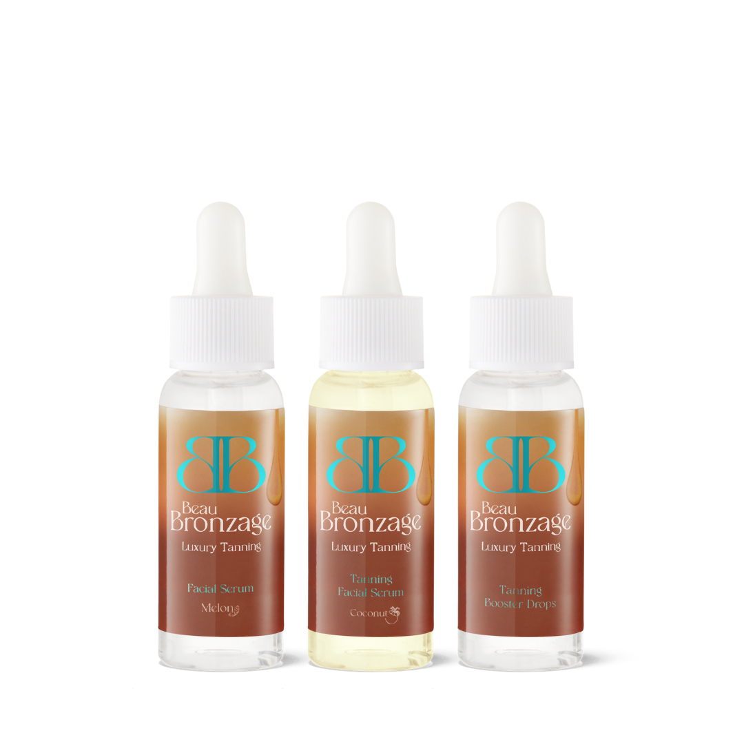 Beau Bronzage Tanning Serum and Drops Trio