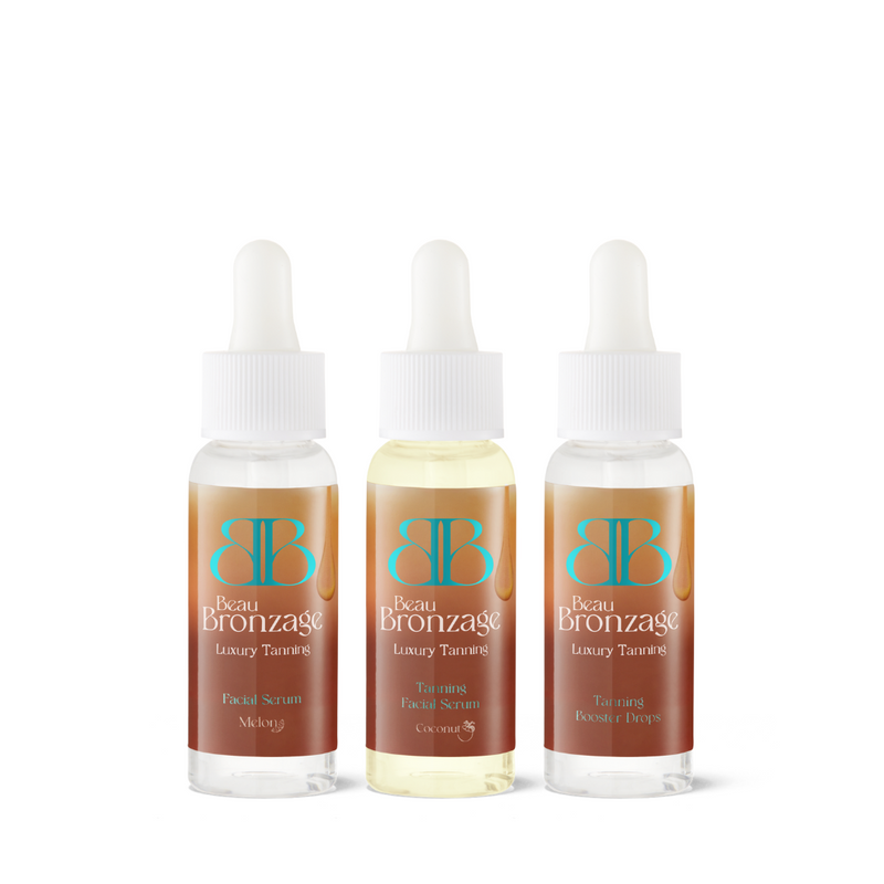 Beau Bronzage Tanning Serum and Drops Trio